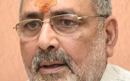 Giriraj Singh to Inaugurate Centre of Excellence for Handloom Technology at IIT Delhi on 3 August