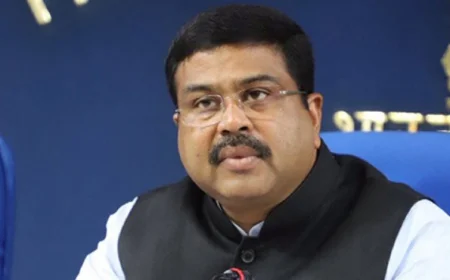 Dharmendra Pradhan leads 12th International Day of Yoga celebrations at the University of Delhi
