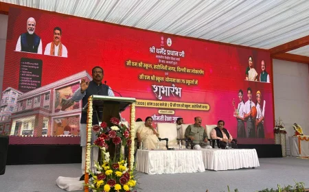 NBCC sets New Benchmark in Public Education Infrastructure: CM Shri School Inaugurated at Sarojini Nagar