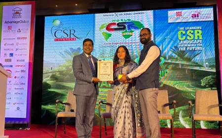 REC Limited Wins Prestigious Global CSR Excellence & Leadership Awards under the “Best CSR Projects in PSUs” category