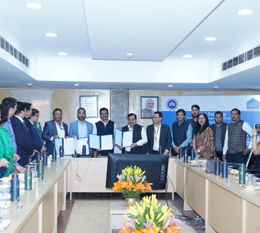 NBCC Signs Landmark MoU with Delhi Development Authority  to Drive Large-Scale Landscape Transformation Across Delhi