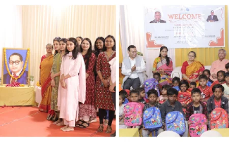 NBCC Unveils Sample Flat at Leisure Valley (Amrapali Project) in Greater Noida ; Commemorates Ambedkar Jayanti