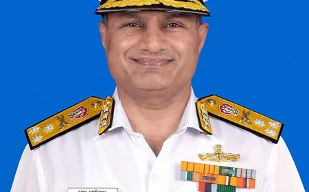 Admiral Krishna Swaminathan Assumes Charge as India's 27th Chief of Naval Staff