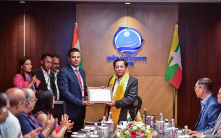 President of the Republic of the Union of Myanmar Visits JNPA, Explores Port Infrastructure and Future Expansion Plans