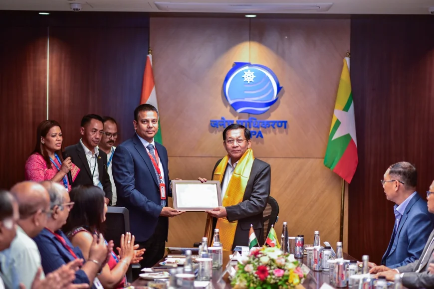 President of the Republic of the Union of Myanmar Visits JNPA, Explores Port Infrastructure and Future Expansion Plans
