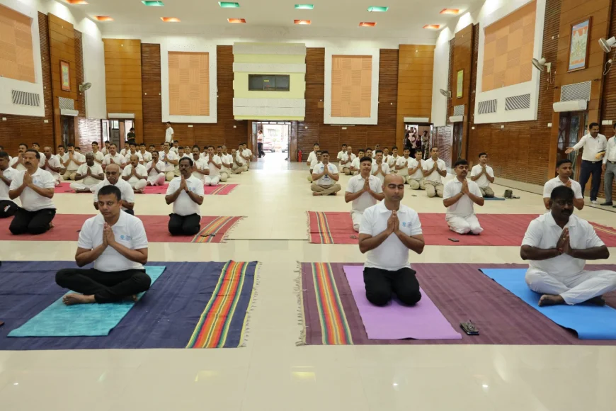 JNPA Observes International Day of Yoga 2026 with theme "Yoga for Healthy Ageing"