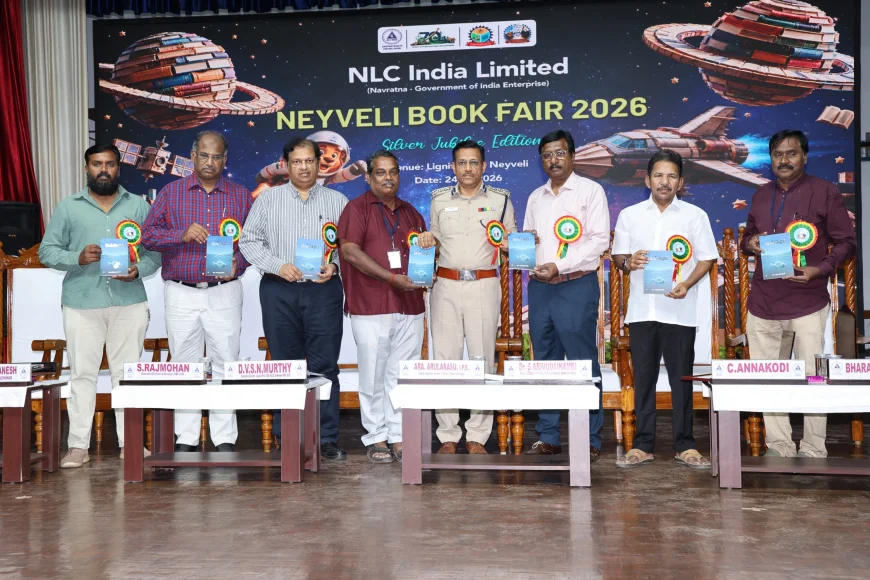 Neyveli Book Fair Day 6: Galaxy of Dignitaries Grace Literary Evening; Eminent Writers Honoured Alongside High-Energy Folk Cultural Finale