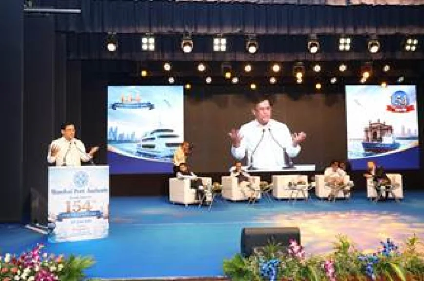 Indira Dock O&M and Mumbai Marina Agreements Mark New Chapter in Mumbai Port's Growth: Sarbananda Sonowal