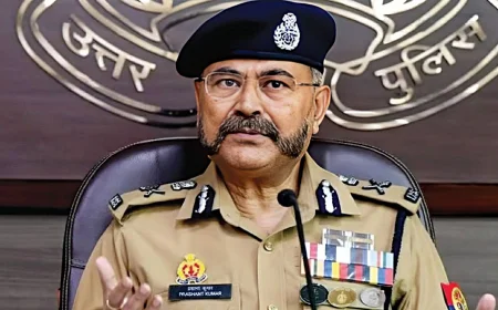 Former UP DGP Prashant Kumar's Name in Contention for CEO of Ram Temple Trust