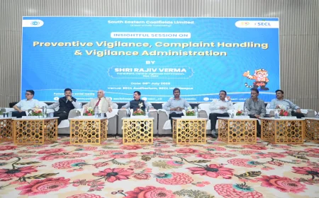 SECL Hosts Interactive Session on Preventive Vigilance and Good Governance