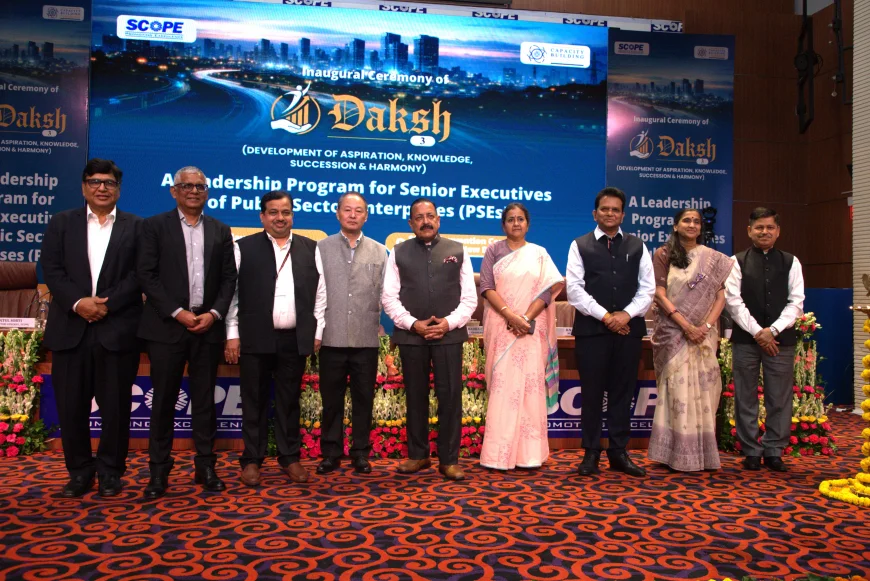 Hon’ble Union Minister Dr. Jitendra Singh Inaugurates 3rd Batch of DAKSH