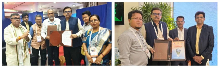 REC Limited Signs MoUs Worth ₹15,000 Crore to Accelerate Power and Renewable Energy Development in Tripura