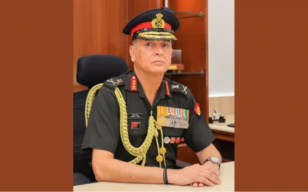 Army Chief Gen Dhiraj Seth Meets Samudra Pradakshina's Nine Women Officers