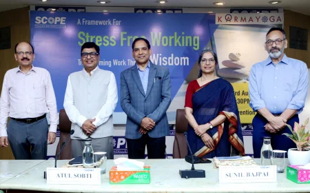 SCOPE Hosts program on 'A Framework for Stress-Free Working'