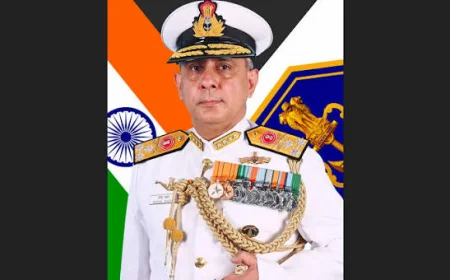 Naval Academy's Former Commandant, Vice Admiral Manish Chadha, Now Heads Naval Operations