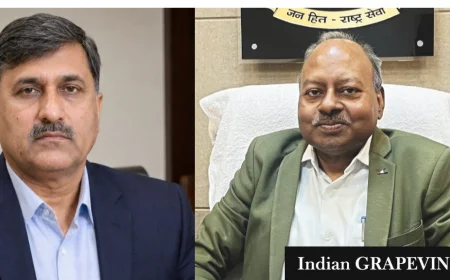 IPS Officers Raja Babu Singh and D P Gupta to Get DG Rank in Madhya Pradesh