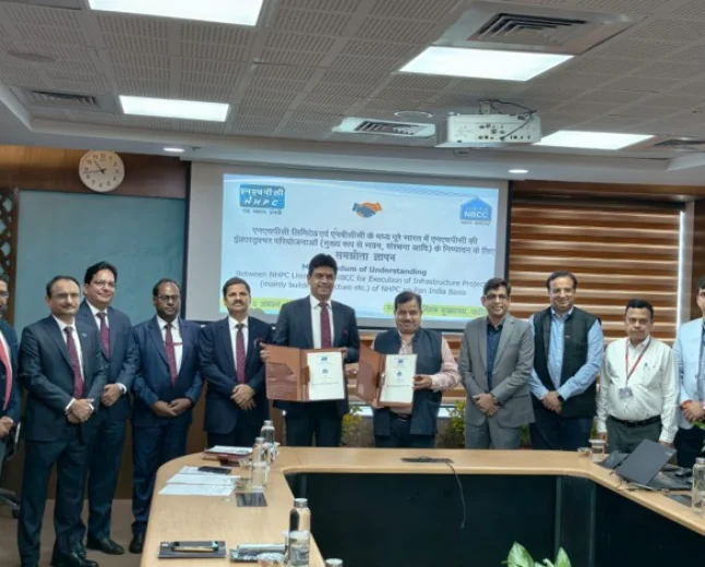 NBCC and NHPC Sign MoU for Pan-India Execution of Infrastructure Projects