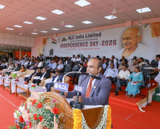 NLC INDIA LIMITED CELEBRATES 80TH INDEPENDENCE DAY