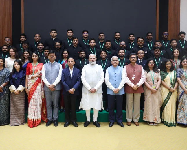 2025-Batch IFoS Officer Trainees Call on Prime Minister Narendra Modi