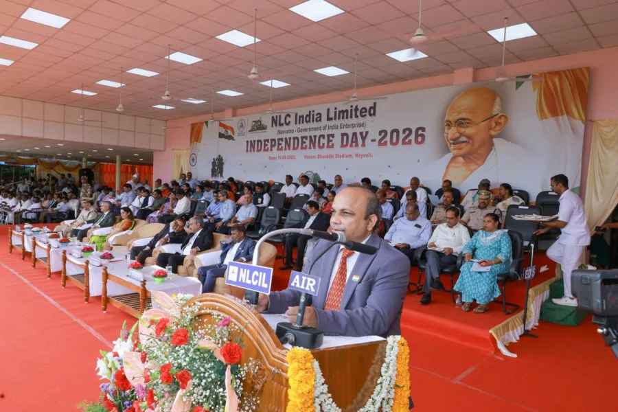 NLC INDIA LIMITED CELEBRATES 80TH INDEPENDENCE DAY