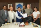 NBCC Hands Over Allotment Letter and Agreement to Sale to Russia's SBER India at Bharat Business Park