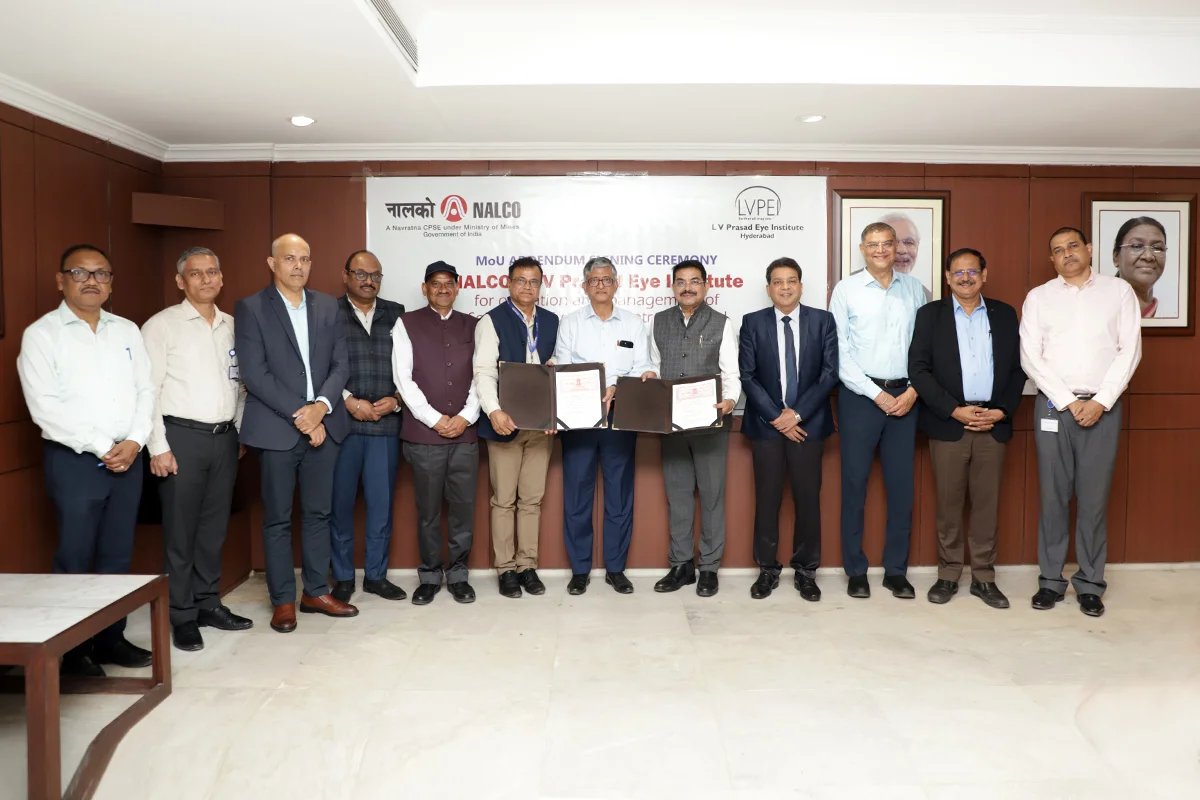 NALCO’S MAJOR CSR INTIATIVE Long-awaited Eye Care facility at Anugola  moves closer to operationalization
