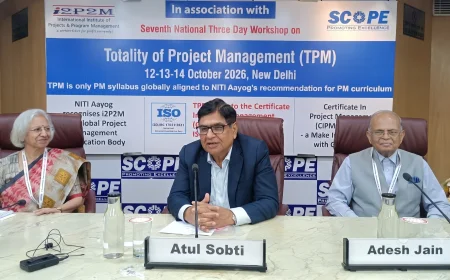 National Workshop on Totality of Project Management at SCOPE Complex, New Delhi